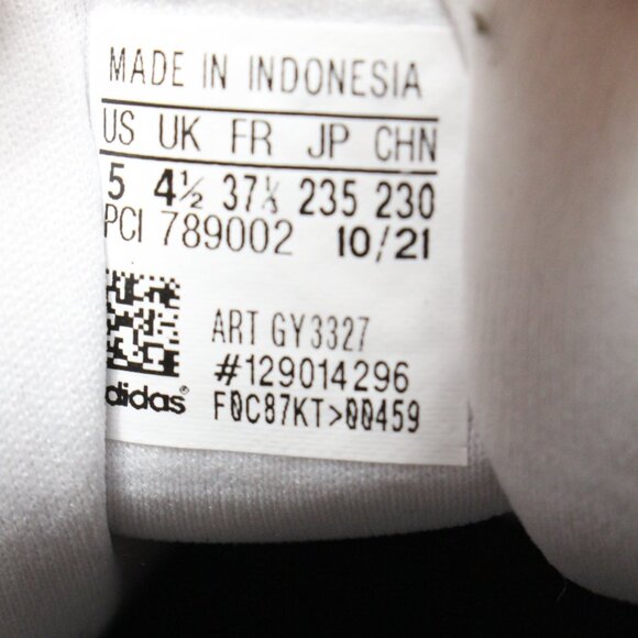 Superstar Big Kid 'Paint Drip White Turbo' - Adidas Sneakers - GY3327 US 5 - Picture 10 of 10